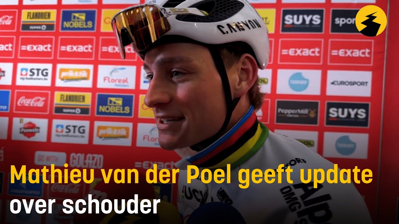 Mathieu van der Poel geeft update over schouder voor nieuw duel met Wout van Aert in Mol