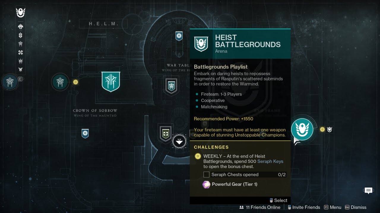 HOW TO UNLOCK HEIST BATTLEGROUNDS - DESTINY 2 - YouTube