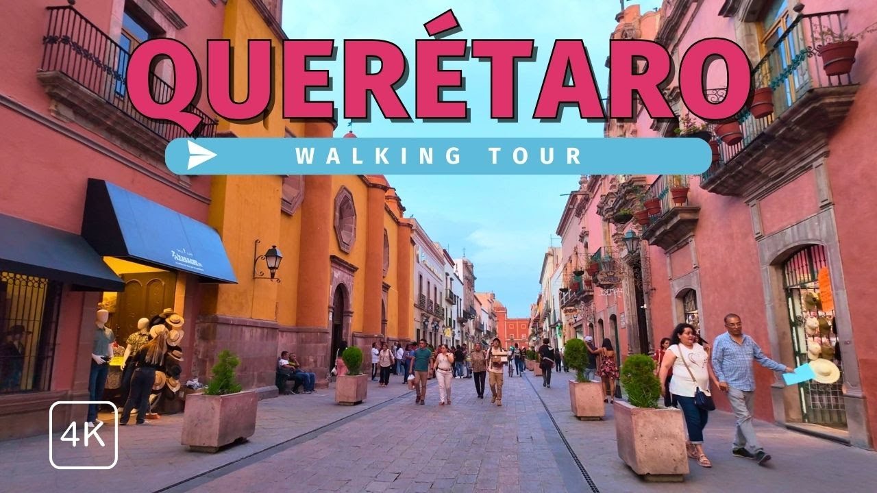 Walking Tour in Querétaro 🇲🇽 | Discover the Mexican City You Need to Visit | 4K with Captions