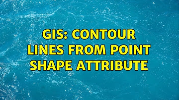 GIS: Contour lines from point shape attribute (2 Solutions!!)