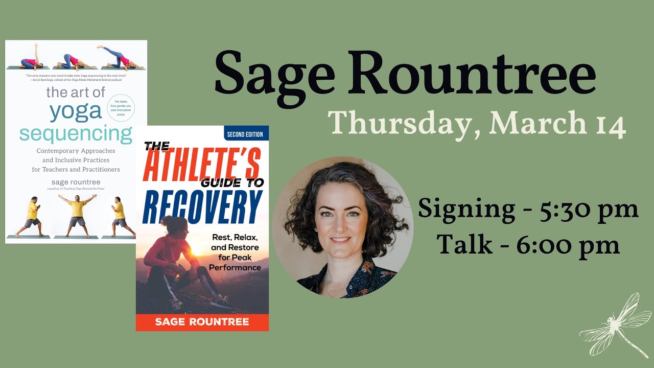 Sage Rountree Sage Rountree presents THE ATHLETE'S GUIDE TO RECOVERY and THE ART OF ...