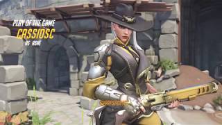 Overwatch Ashe double kill in the air (sharpshooter)