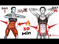 30 Minute Effective Standing Workout 🔥 (Lose Belly Fat and Get a Small Waist)