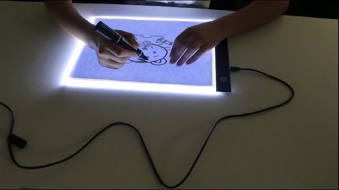  LitEnergy A2 LED Copy Board Light Tracing Box, Ultra-Thin  Adjustable Artcraft LED Trace Light Pad for Tattoo Drawing, Streaming,  Sketching, Animation, Stenciling