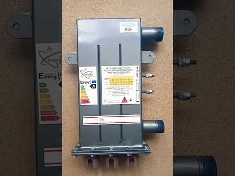 Електродний котел ION 6/380 кВт з правим, лівим або верхнім підключенням для опалення до 120м2, видео 1