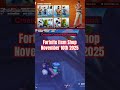Fortnite Item Shop November 10th 2025 Bart Simpsons #fortnite #fortniteitemshop #fortniteclips
