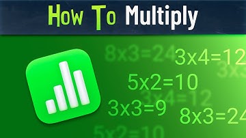 How to Multiply in Numbers for Mac (Formula Tutorial)
