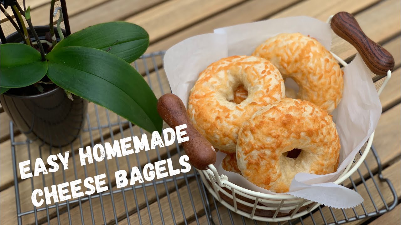 Cheese Bagels Recipe l ชีสเบเกิล YouTube