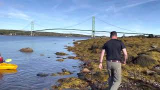 Little Deer Isle Maine Girls Canoe