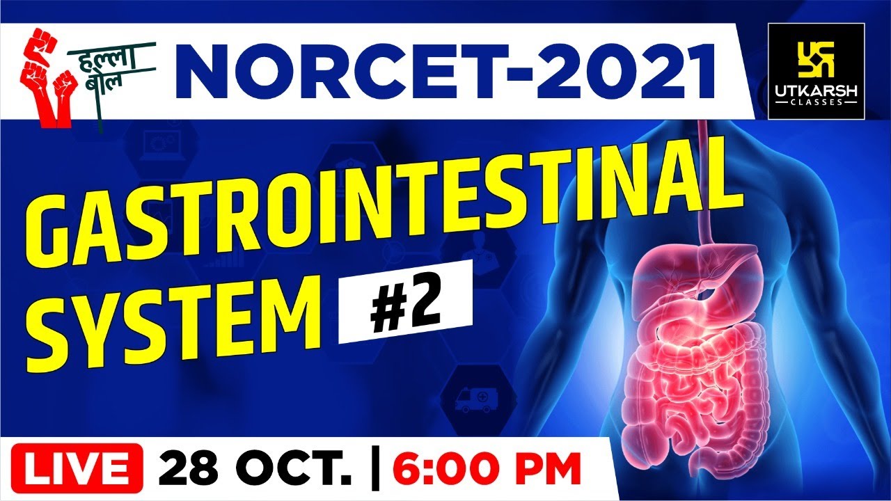Gastrointestinal system #2 || Important Questions || NORCET || AIIMS || By Mukesh Sir