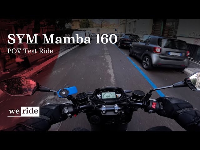 SYM Mamba 160 | POV Test Ride