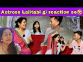 Actress lalitabi mama gi reaction se akashhuidrom7664