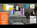 HOW TO COPY YOUR DOCUMENT BLACK AND COLOUR IN HP DESKJET 4120E WIRELESS  / WIFI PRINTER