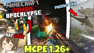 Best Zombie Apocalypse Addon/Mod for MCPE 1.26+ | Minecraft PE 1.26+ Addon/Mod screenshot 5