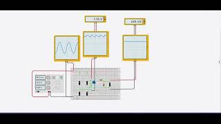 AC-DC FULL WAVE BRIDGE RECTIFIER POWER SUPPLY CIRCUIT CONFIGURATION using TINKERCAD Net Worth