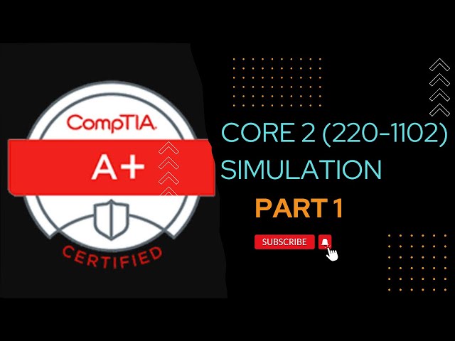 改訂CompTIA A+ Core2 220-1102 試験対策問題集☆紙媒体