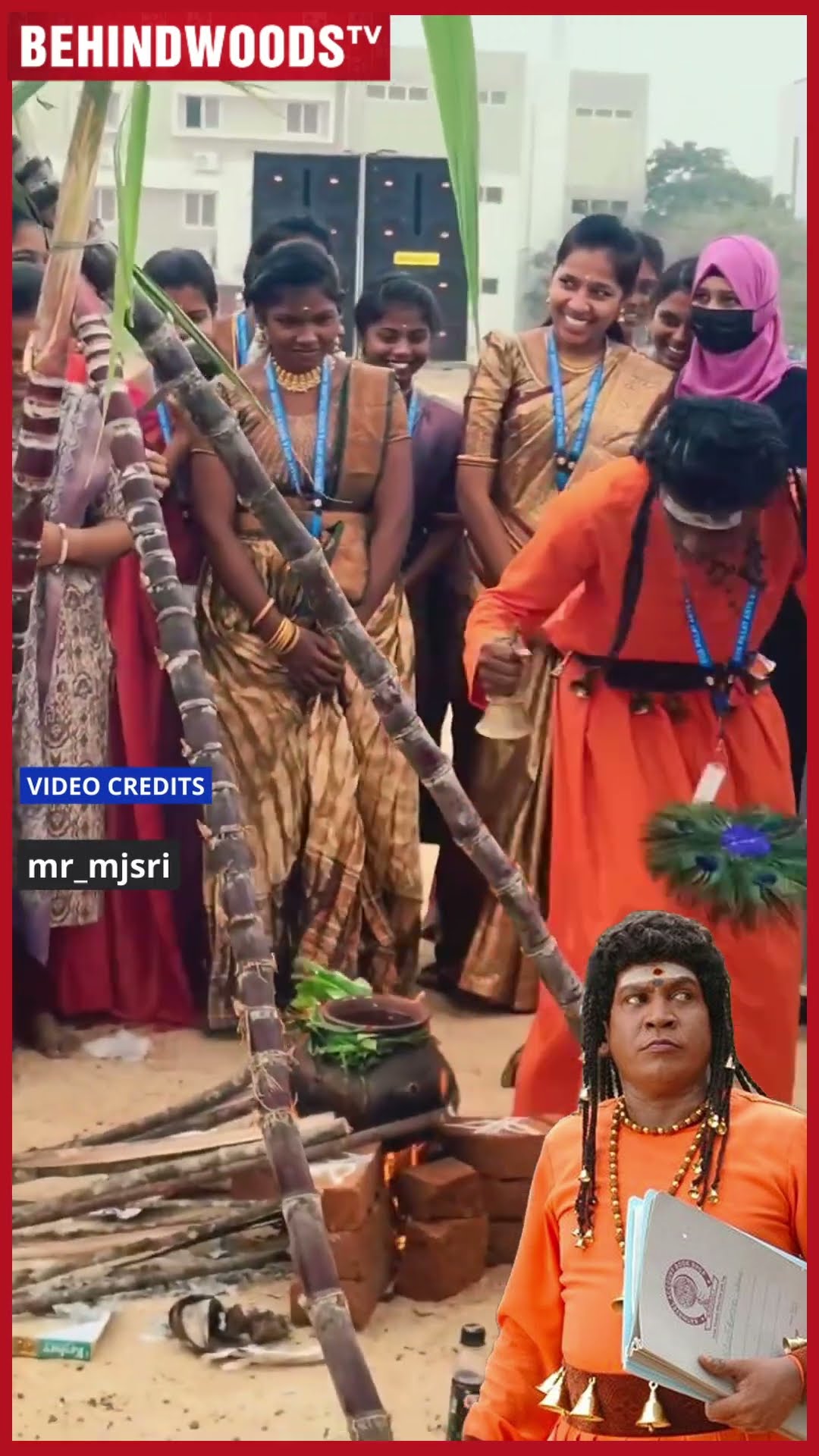 'யாரு யா இது Sorimuthu Ayyanar மாதிரி இருக்கு' ? Vadivelu Getup-ல வந்து College-அ அலறவிட்ட இளைஞர்