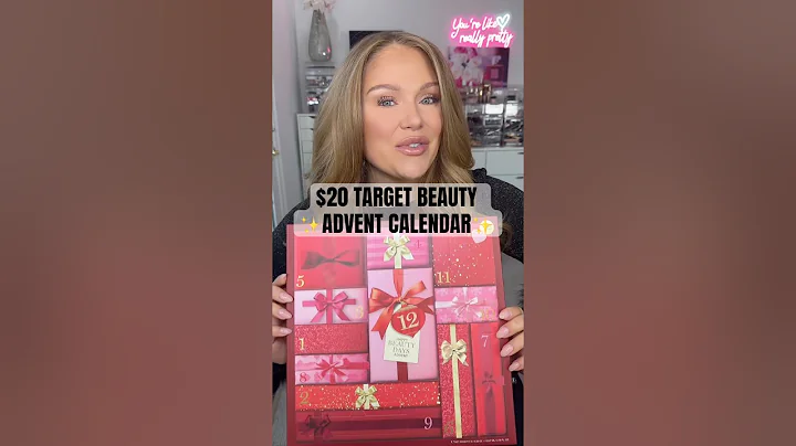 Target Beauty Advent Calendar 2025 Unboxing ✨SO GOOD!  #makeup #beauty #adventcalendar #target