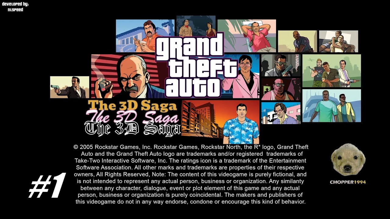 Grand Theft Auto: The 3D Saga - Обозреваем новый мод! - Стрим #1