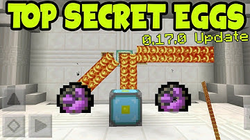 TOP SECRET SPAWN EGGS! MCPE 1.0 UPDATE!! // ALL 1.0 SPAWN EGGS Minecraft PE (Pocket Editon 1.0)