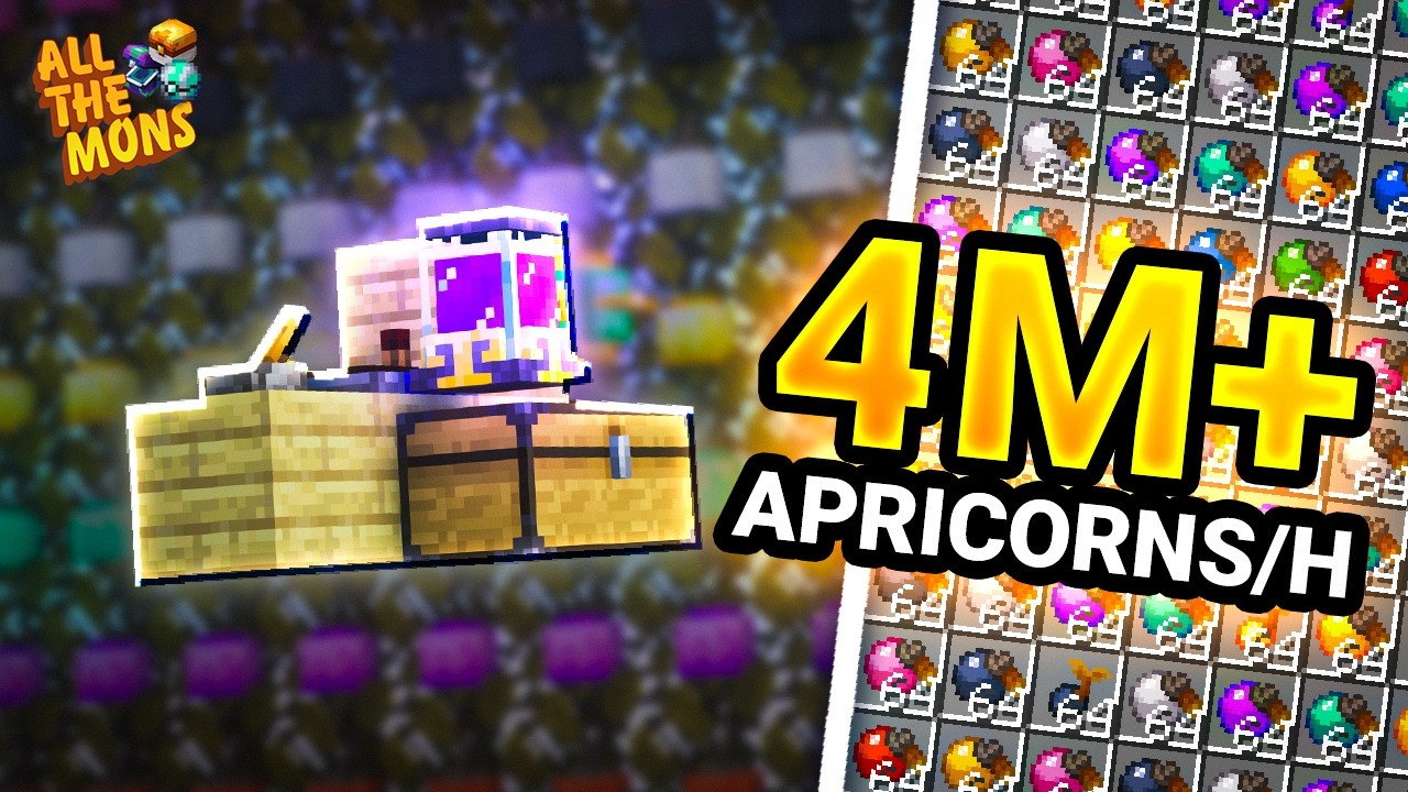 The ULTIMATE AllTheMons Apricorn Farming Guide (Early to Late Game)