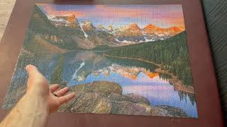 Buffalo Games Mountains On Fire 1000 Piece Jigsaw Puzzle Multicolor Review