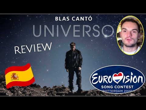 Blas Cantó - Universo (Spain Eurovision 2020 Song) Track Review