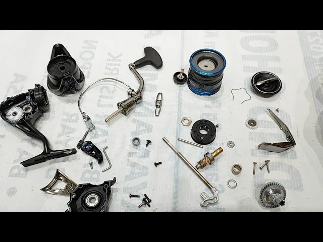 Reel Maintenance, oiling your reel and adding lubricant 