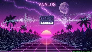 Overclocking the Grid 💻 Analog Synthwave Mix for Deep Coding Sessions