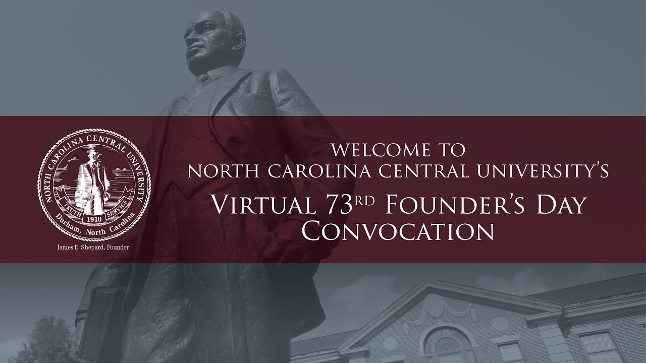 NCCU's 73rd Founder's Day Convocation YouTube