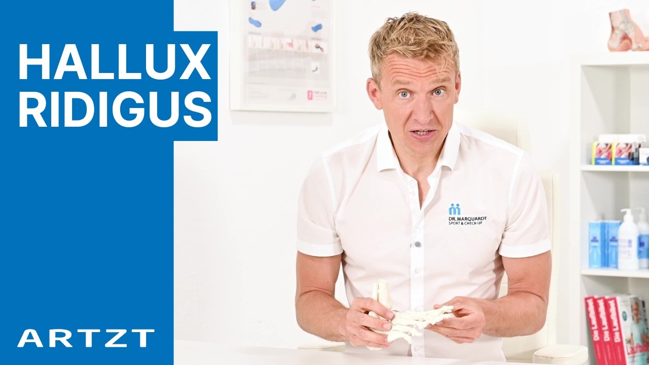 So behandelst du Hallux Rigidus | Schmerzfrei laufen mit Dr. Marquardt | ARTZT