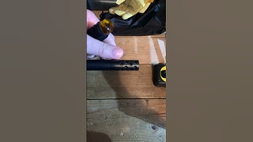 How to unscrew a factory tight muzzle brake, easy🔥🔥