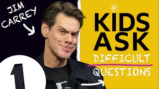 'Brad Pitt, can I say b******?!': Kids Ask Jim Carrey Difficult Questions