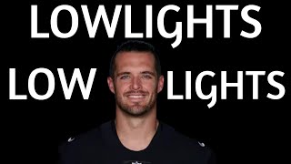 Derek Carr Career Lowlights