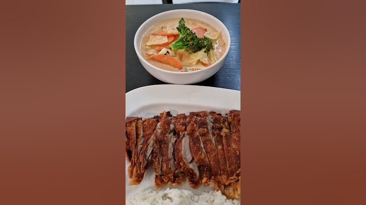 KNUSPRIGE ENTE MIT RICE UND GEMÜSE