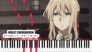 The Ultimate Price - Violet Evergarden Piano Cover | Sheet Music [4K]