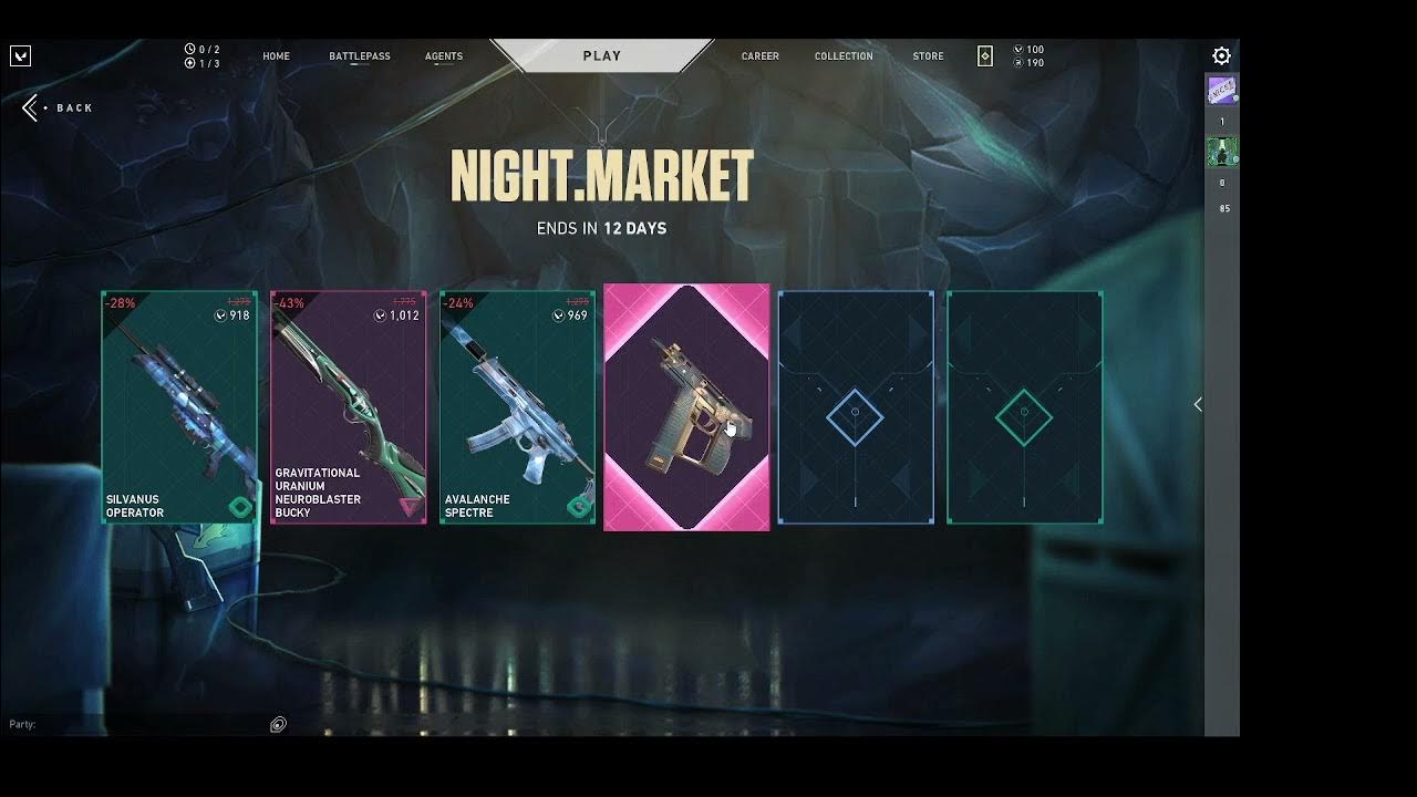 my nightmarket valorant YouTube