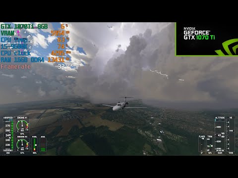 Microsoft Flight Simulator 2020 - GTX 1070 TI - ULTRA SETTINGS