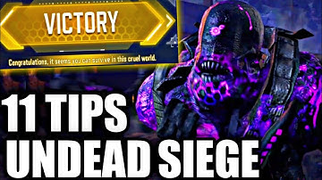 11 Tips & Tricks To Beat Undead Siege Hard Mode! Cod Mobile!