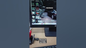 Shortcut key to create new folder || Ctrl + shift+ N || Amit Sharma