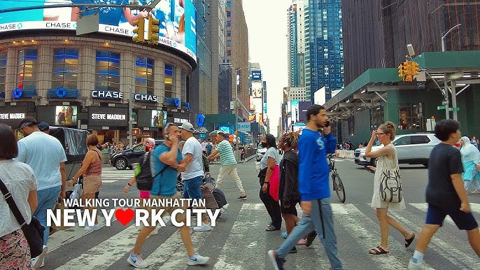 NEW YORK CITY Walking Tour [4K] CANAL STREET 
