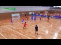 H26年　第23回JOCハンドボール大会茨城VS秋田（ダイジェスト）（女子予選リーグ）