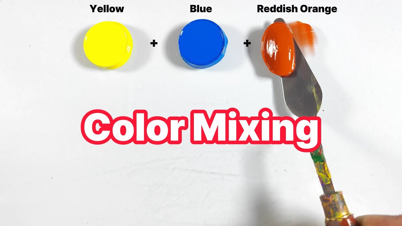 Guess the final color 🎨| Satisfying video | Art video | Color mixing ...