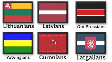 MOST IMPORTANT Baltic Ethnic Groups EXPLAINED IN 4 Minutes ! FULL
