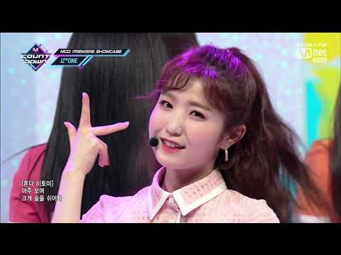 190404 아이즈원(IZ*ONE) - 하늘 위로(Up) / Mnet M Countdown