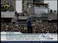 Ricardo Montaner canta en el cierre de campaña de Capriles Radonski en el Zulia