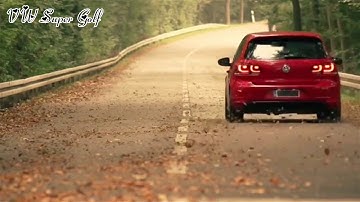Golf MK VI GTI Launch Control In Germany Raod
