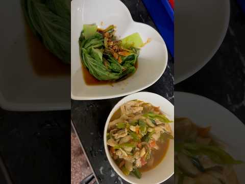 Home made vegetarian’s dinner #asmr