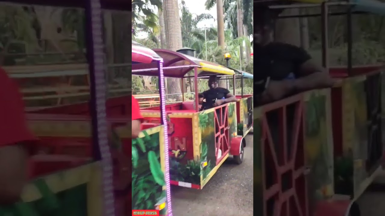 Адаса и её супруг в зоопарке/саду Хоуп (небольшие фрагменты сегодняшней экскурсии)