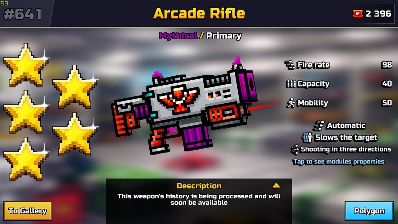 Arcade Rifle - Pixel Gun 3D - YouTube